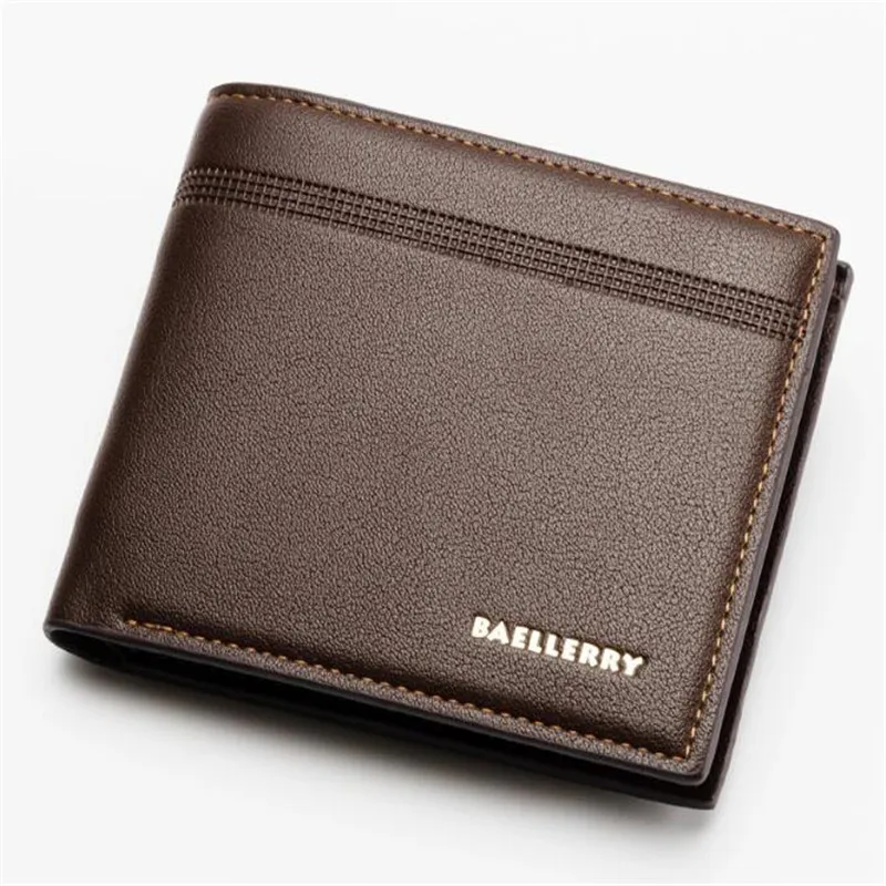 Interior Design Id - Echtes Leder Männer Brieftaschen Kurze Design