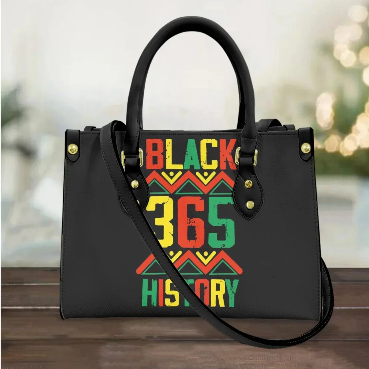 Interior Design History - Black History Month Juneteenth 1865 Designer-Luxus-Umhängetaschen