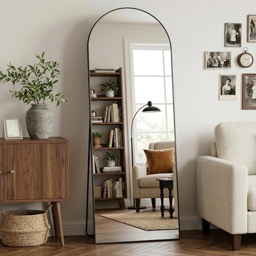 Arch Mirror Leaning - Bogenförmiger Ganzkörperspiegel 58 x 18 Zoll,