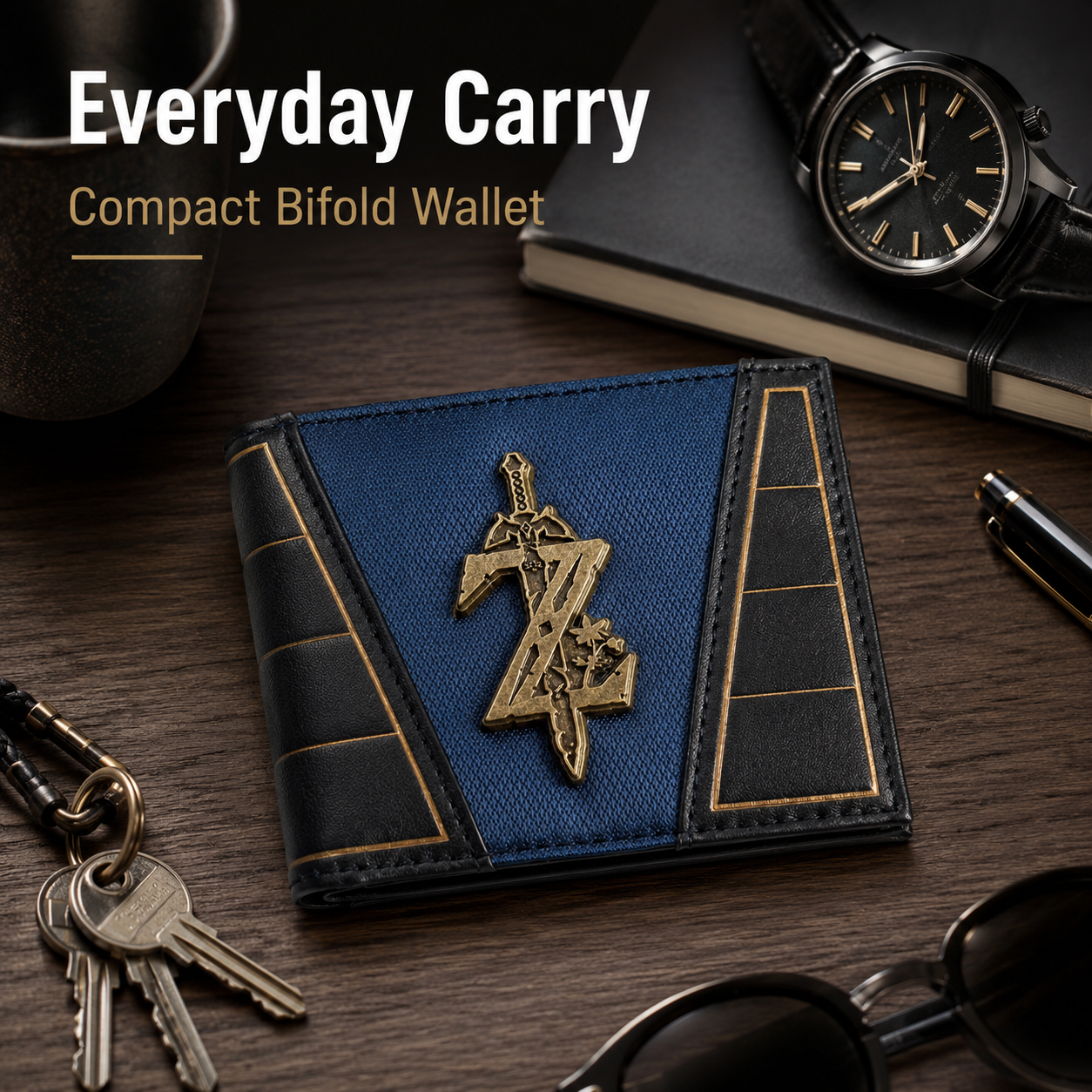 Interior Design Id - Game Wallets Modische Herren-Geldbörse, kurz, zweifach