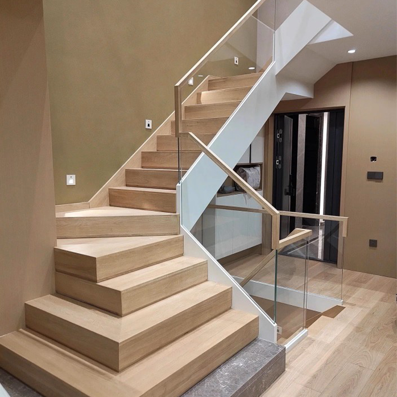 Interior Design Build - Hochwertiges Design Vorgefertigtes Apartment-Gebäude Treppendesign Innenliegende