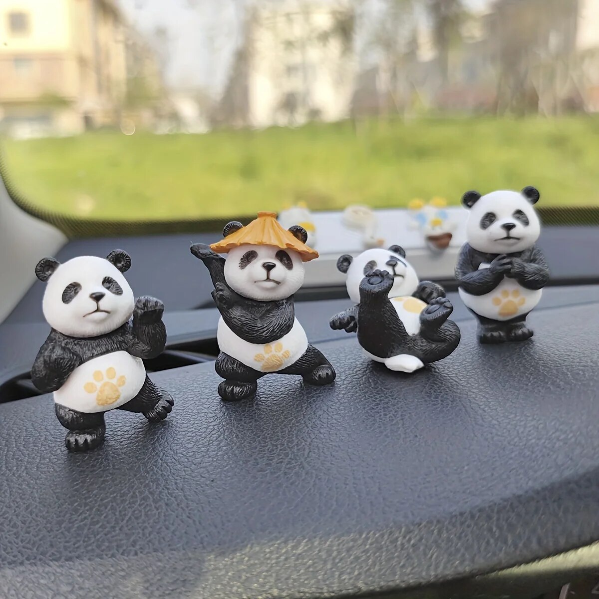 Interior Design Whimsical - 4 teile/satz Panda Design Auto Ornamente