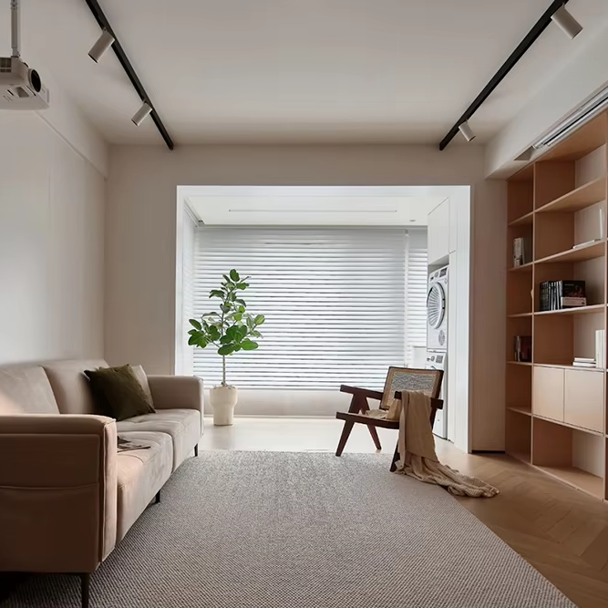 Interior Design Japanese - Sanhai Innendesign im japanischen Stil, Holz-3D-Rendering,