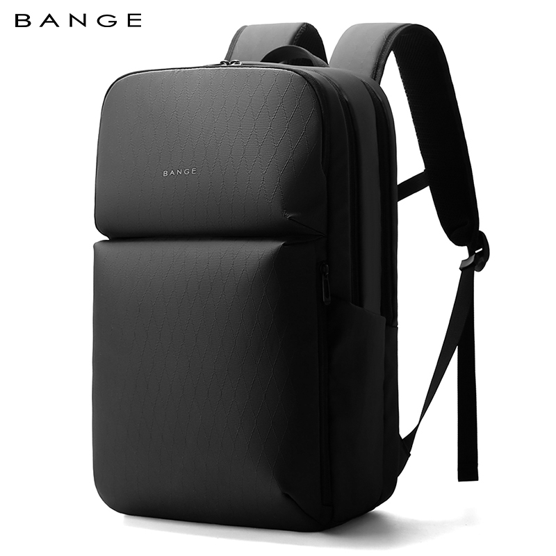 Interior Design Journal - BANGE Einfacher Design-Laptop-Rucksack mit großer Kapazität,