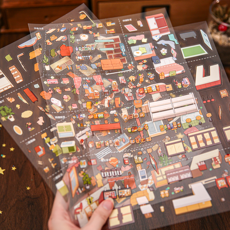 Große 3D-Aufkleber für die Woh – Interior Design Journal Bewertung und Preis