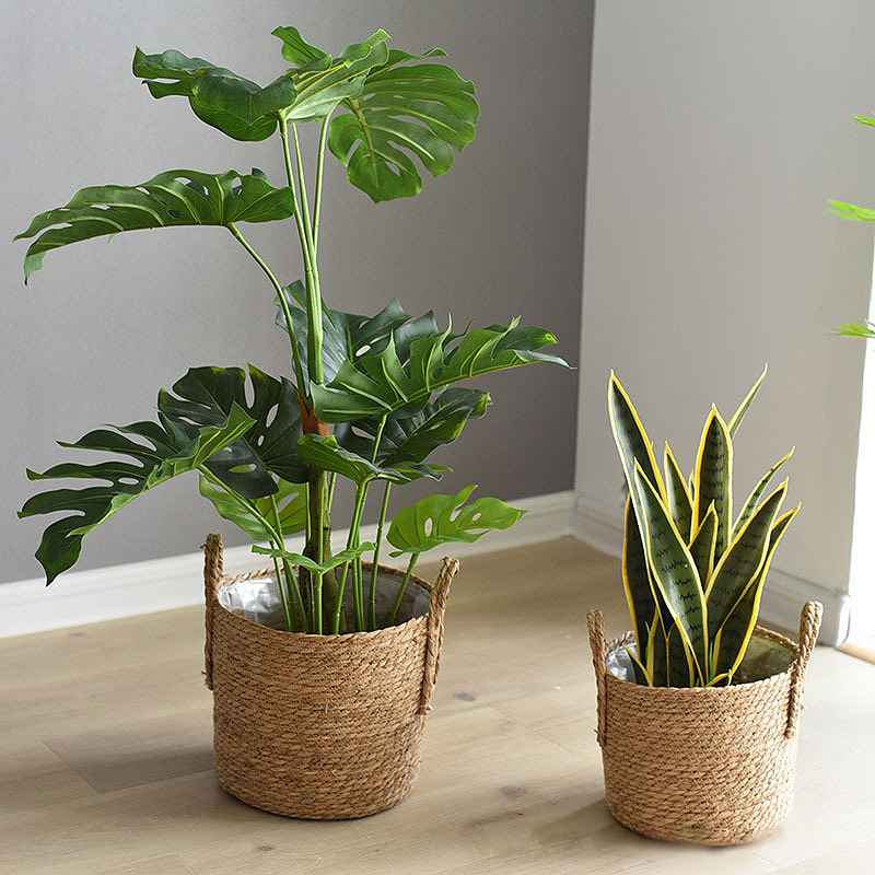 1 Stück handgewebte Pflanzgefä – Rattan Tray Handle Bewertung und Preis