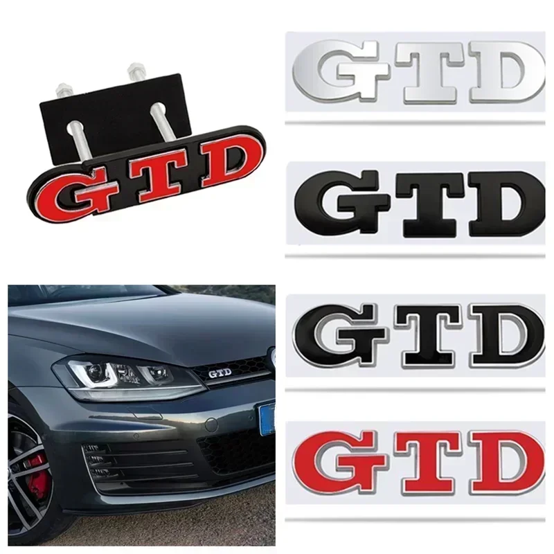 3D Metall GTD Logo Auto Heckkl – Interior Design Logo Bewertung und Preis
