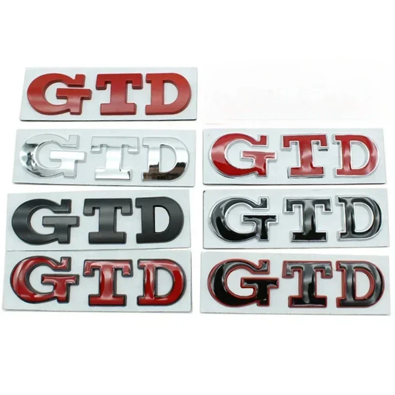 3D Metall GTD Logo Auto Heckkl – Interior Design Logo Bewertung und Preis