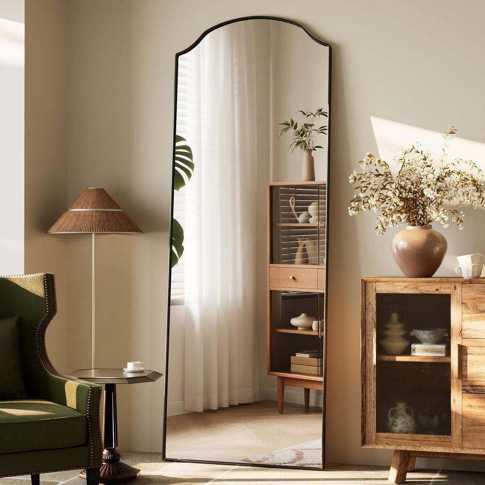 Dreifach gewölbter Ganzkörpers – Arch Mirror Leaning Bewertung und Preis
