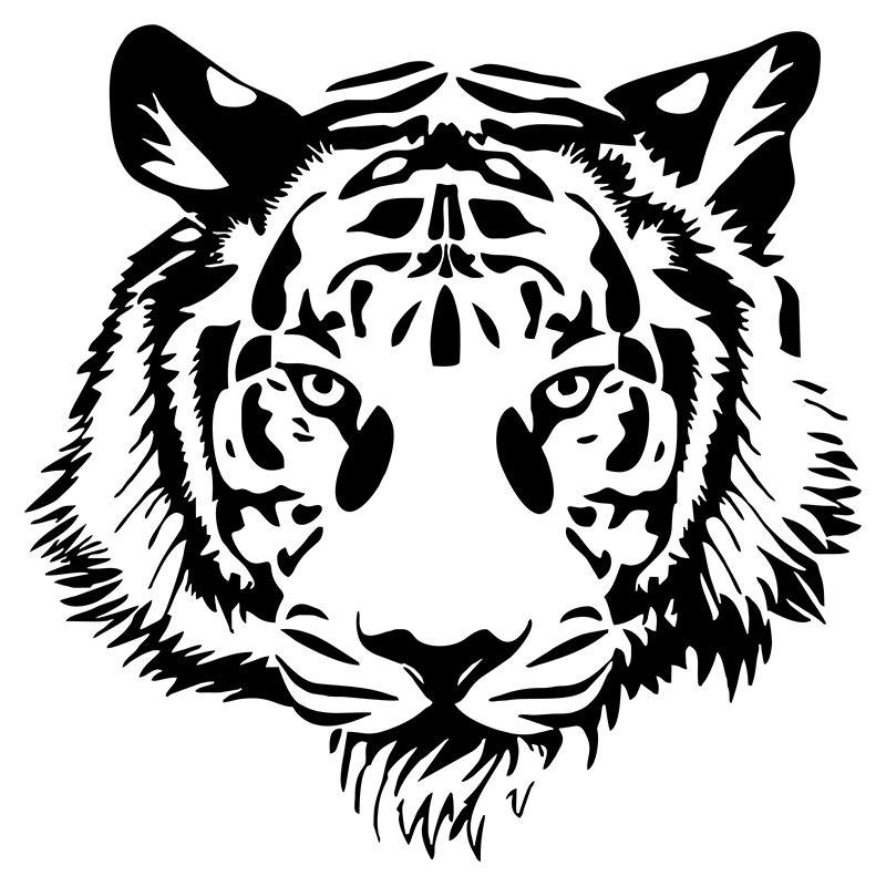 G217 20*20CM POWERFUL TIGERKOP – Interior Design Intern Bewertung und Preis