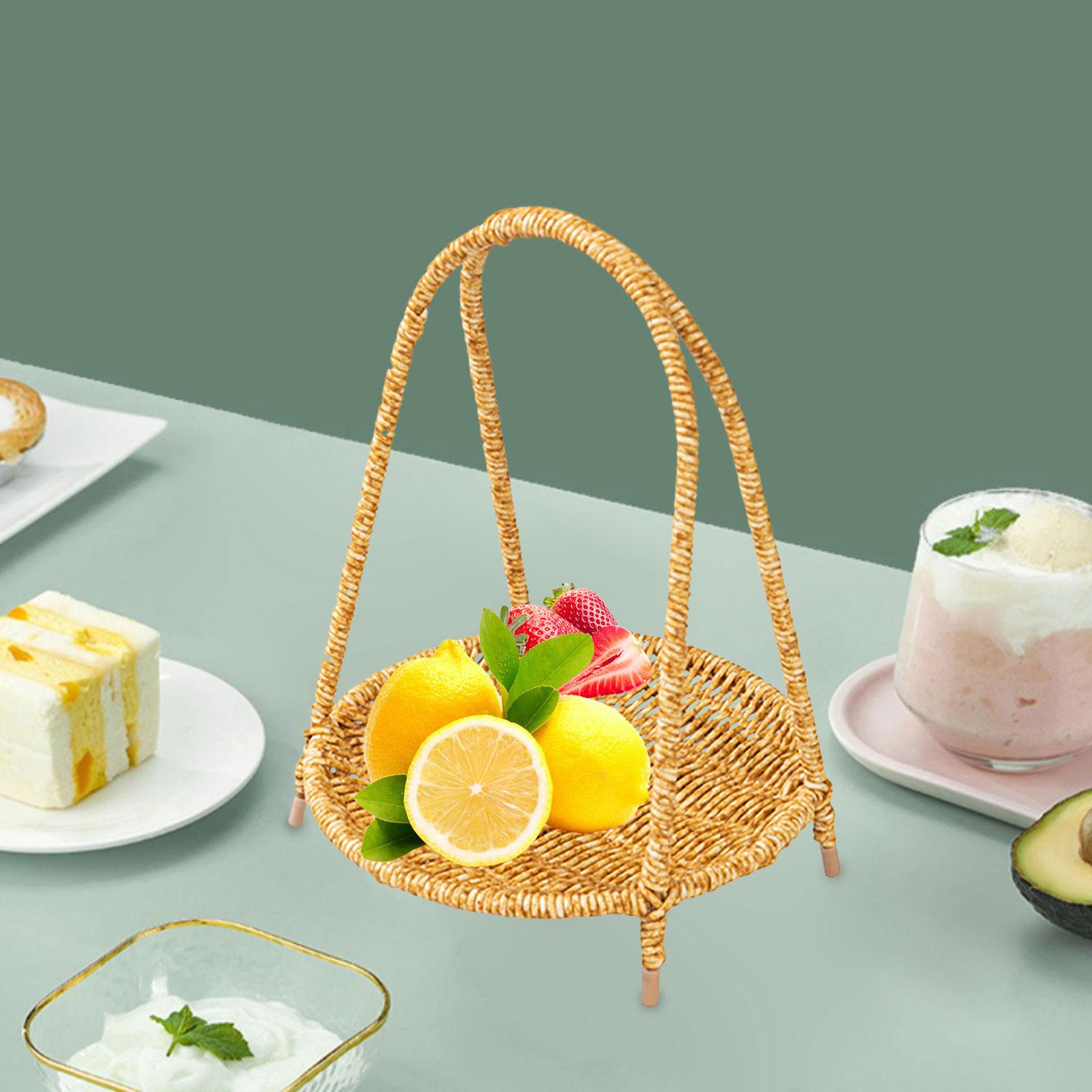 Rattan-Serviertablett mit Grif – Rattan Tray Handle Bewertung und Preis