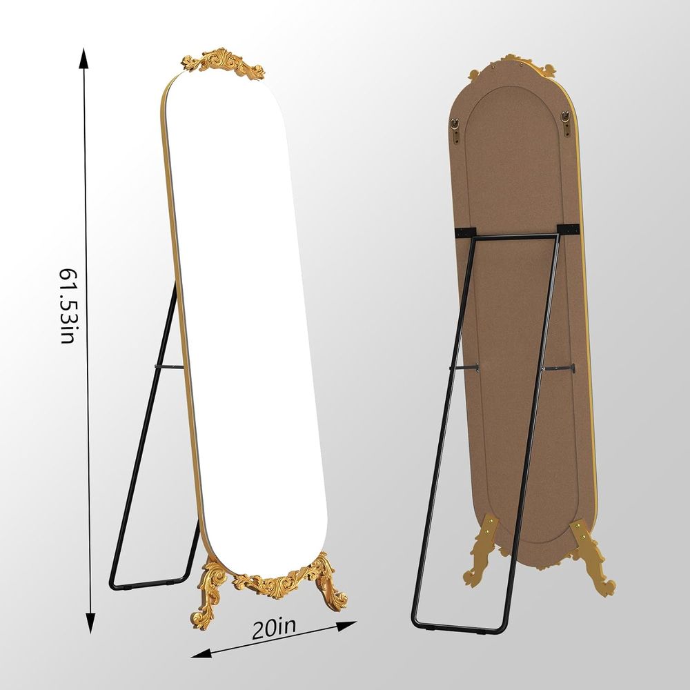 Gewölbter Ganzkörperspiegel, 6 – Arch Mirror Leaning Bewertung und Preis