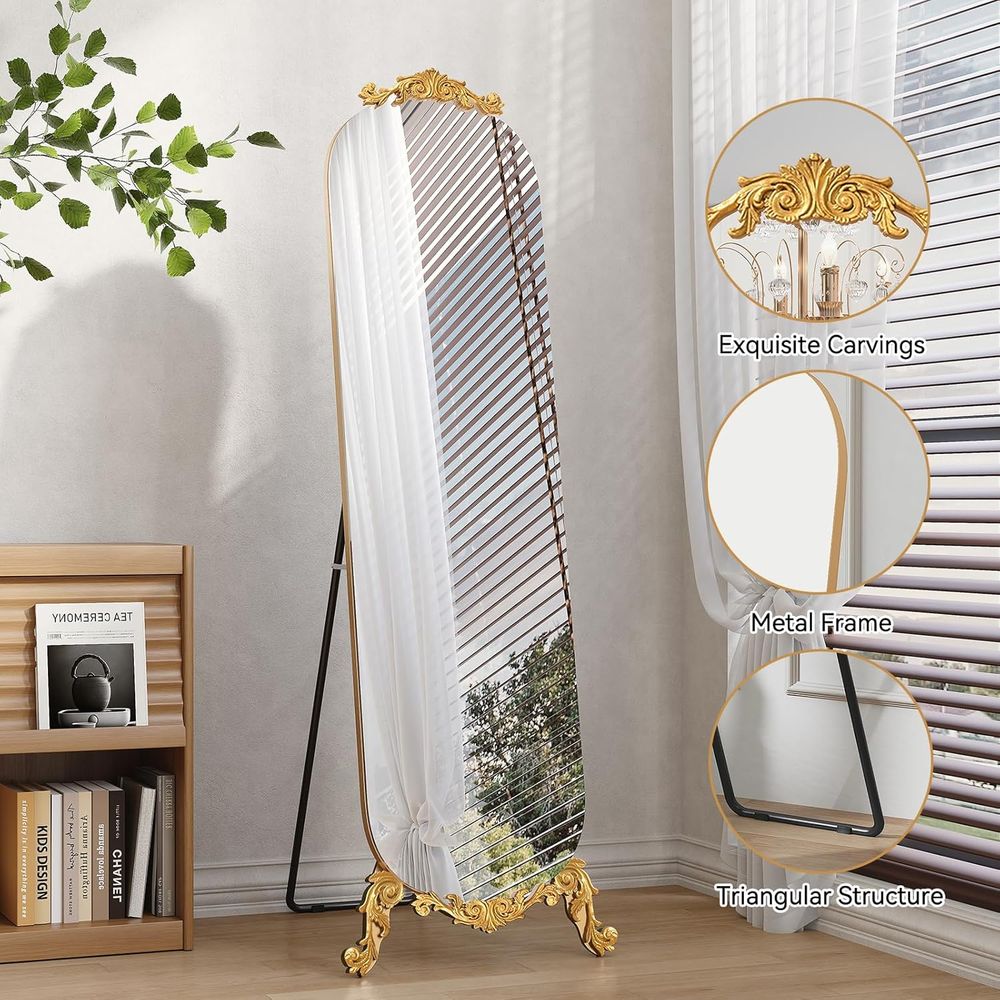 Gewölbter Ganzkörperspiegel, 6 – Arch Mirror Leaning Bewertung und Preis
