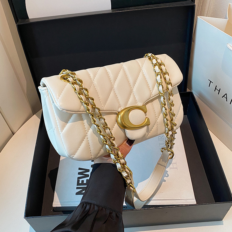 Damen Gesteppte Leder-Schulter – Interior Design Logo Bewertung und Preis