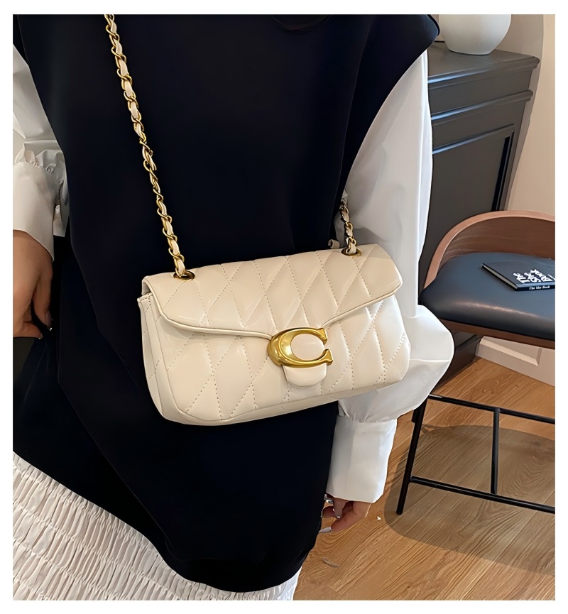 Damen Gesteppte Leder-Schulter – Interior Design Logo Bewertung und Preis