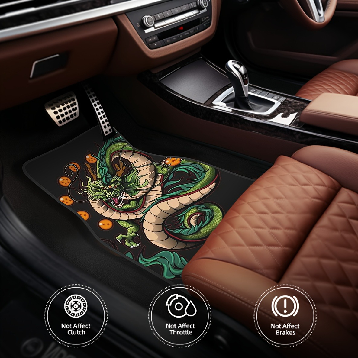 4-teiliges Auto-Fußmatten-Set  – Interior Design Whimsical Bewertung und Preis