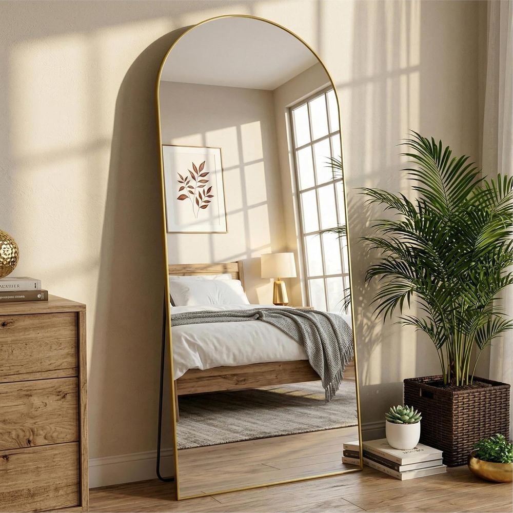 Gewölbter Ganzkörperspiegel 71 – Arch Mirror Leaning Bewertung und Preis