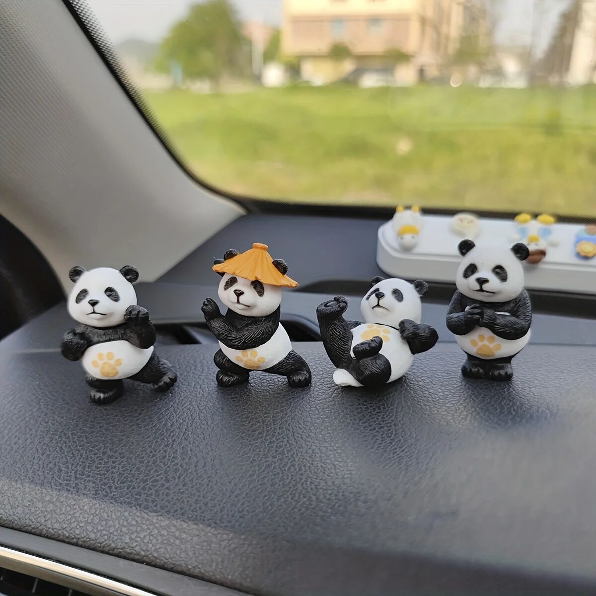 4 teile/satz Panda Design Auto – Interior Design Whimsical Bewertung und Preis