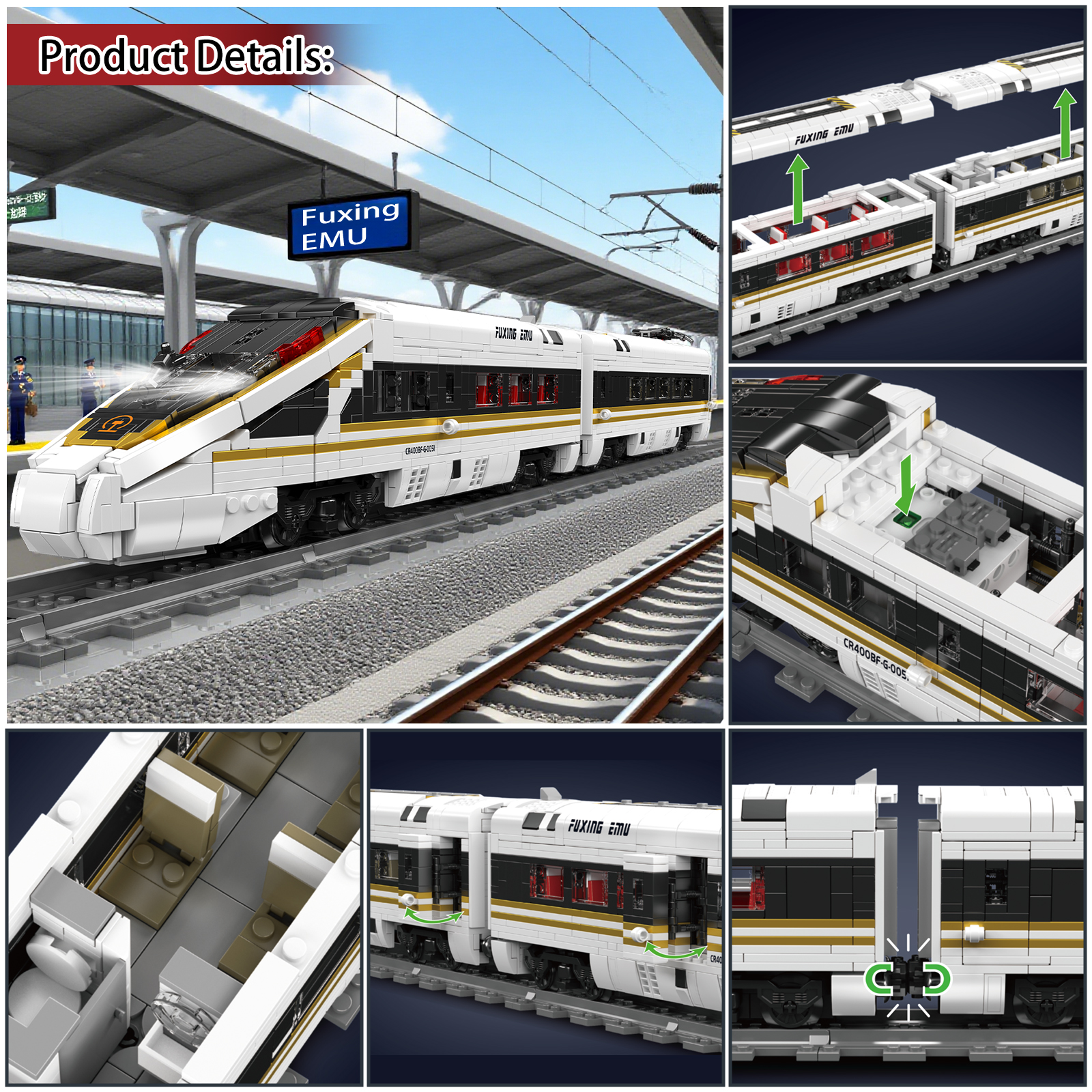 12015 Hochgeschwindigkeits-Zug – Interior Design Build Bewertung und Preis