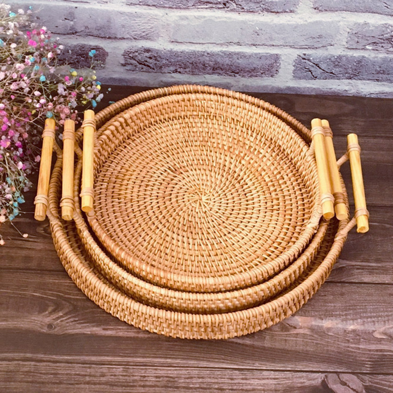 Aufbewahrungskorb mit Rattan-R – Rattan Tray Handle Bewertung und Preis