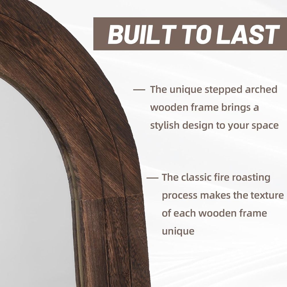 Gewölbter Ganzkörperspiegel mi – Arch Mirror Leaning Bewertung und Preis