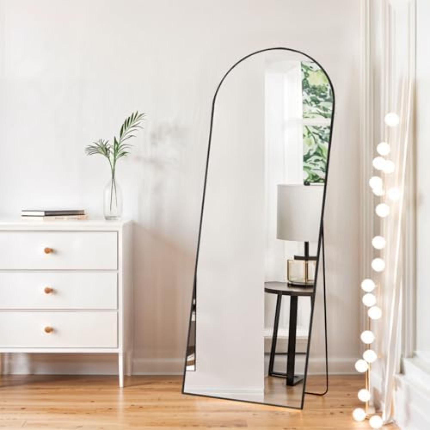 Bogenförmiger Ganzkörperspiege – Arch Mirror Leaning Bewertung und Preis