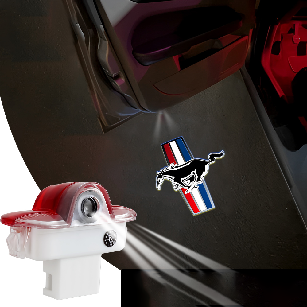 2 Stück LED Auto-Logo-Tür-Will – Interior Design Logo Bewertung und Preis