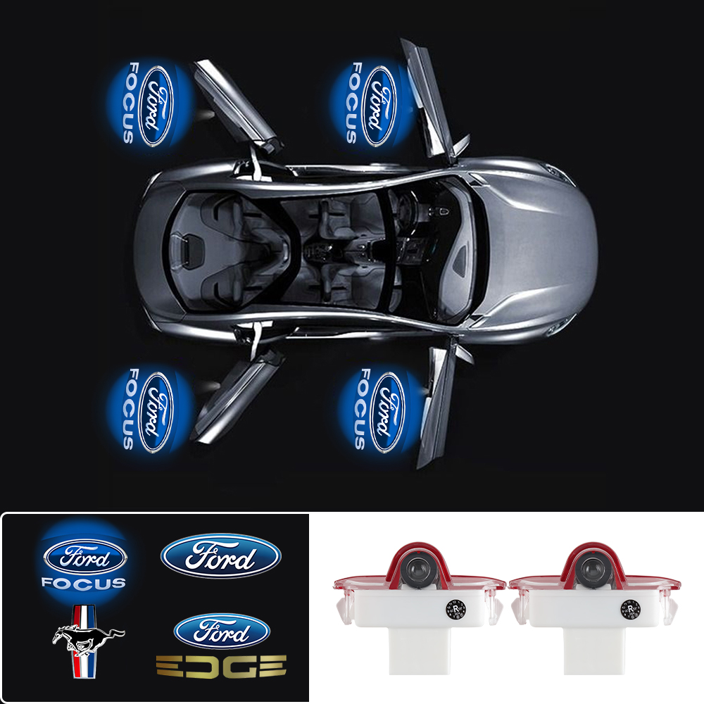 2 Stück LED Auto-Logo-Tür-Will – Interior Design Logo Bewertung und Preis