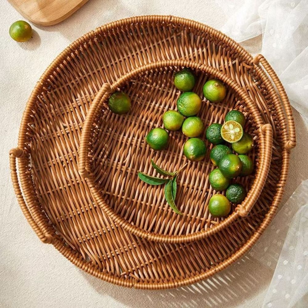 Großer Aufbewahrungskorb aus K – Rattan Tray Handle Bewertung und Preis