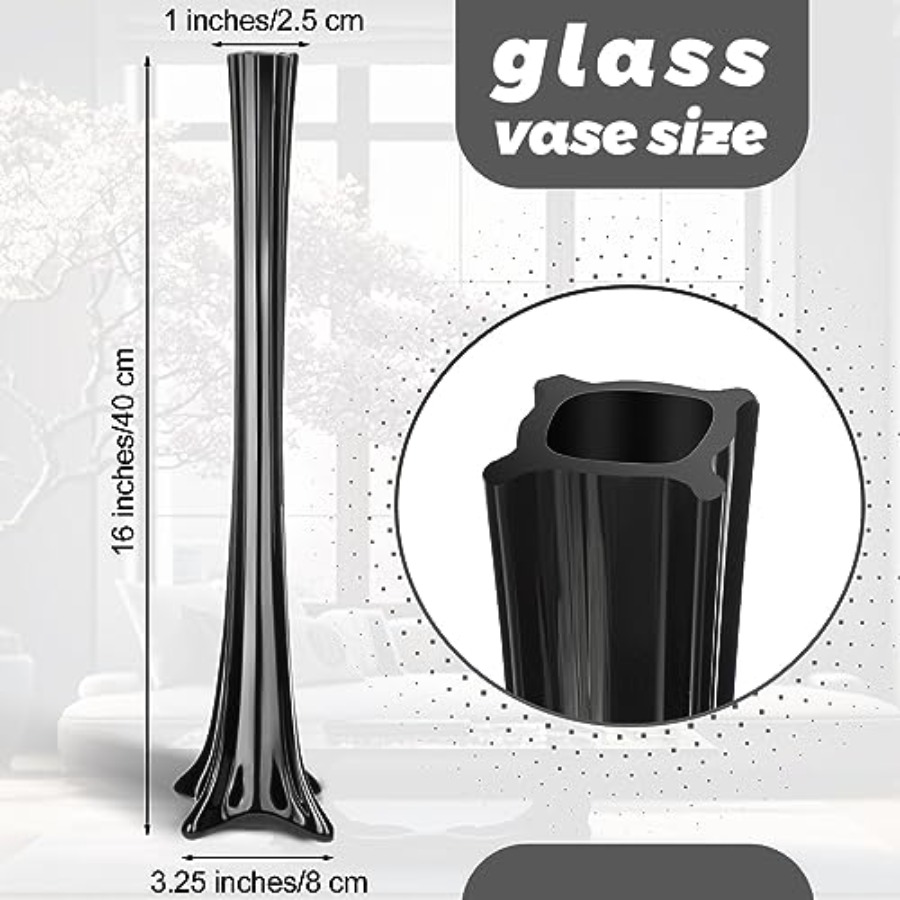 Hochzeits-Tischdekorationen, s – Fluted Vase Tall Bewertung und Preis