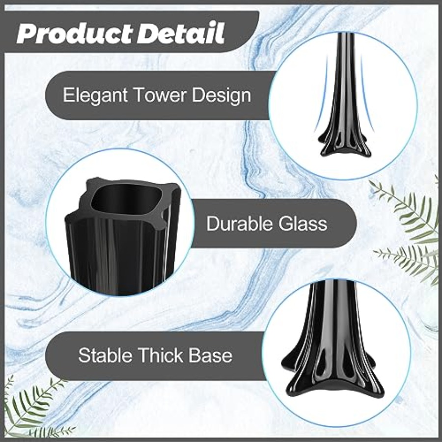 Hochzeits-Tischdekorationen, s – Fluted Vase Tall Bewertung und Preis