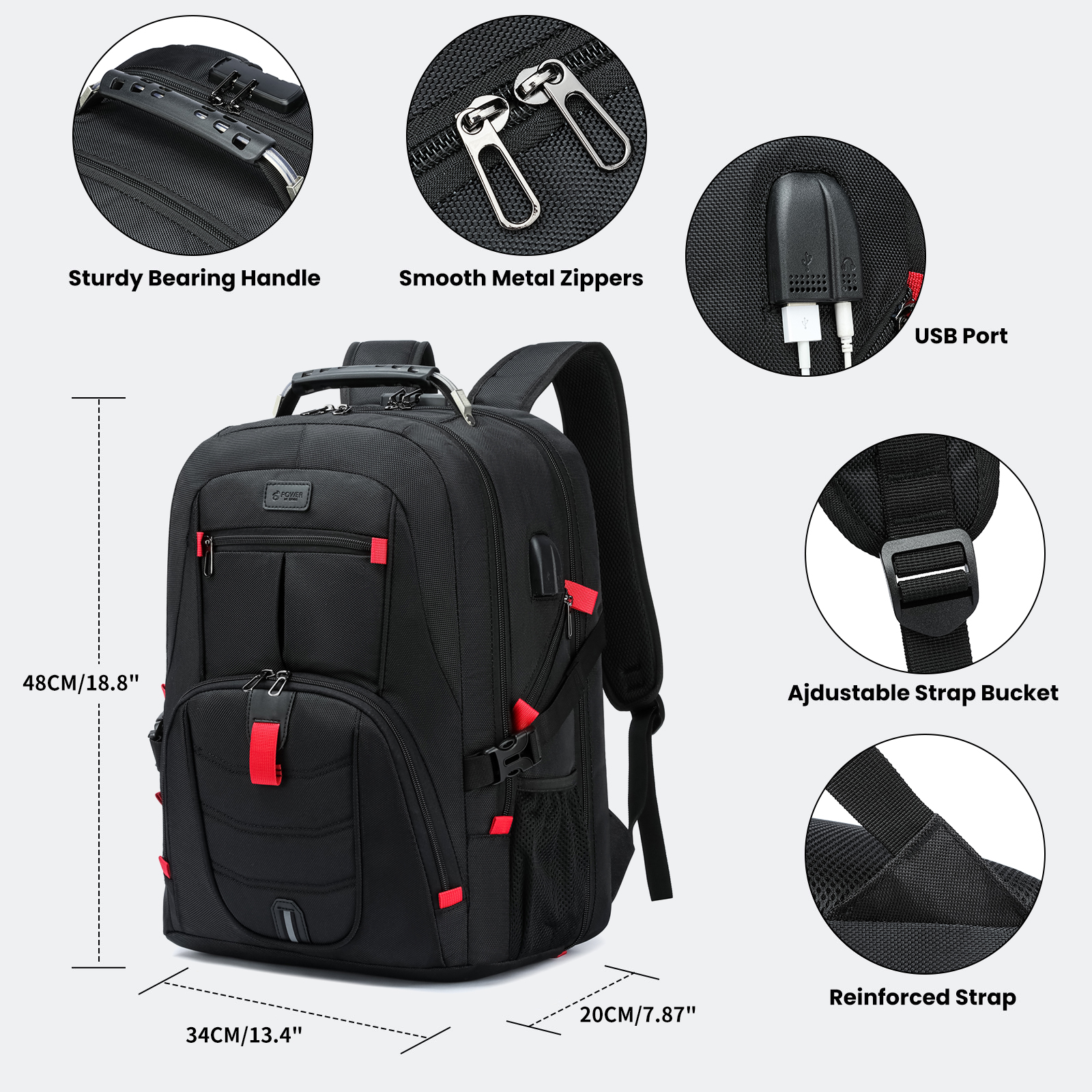 Rucksack mit großem Fassungsve – Interior Design Journal Bewertung und Preis