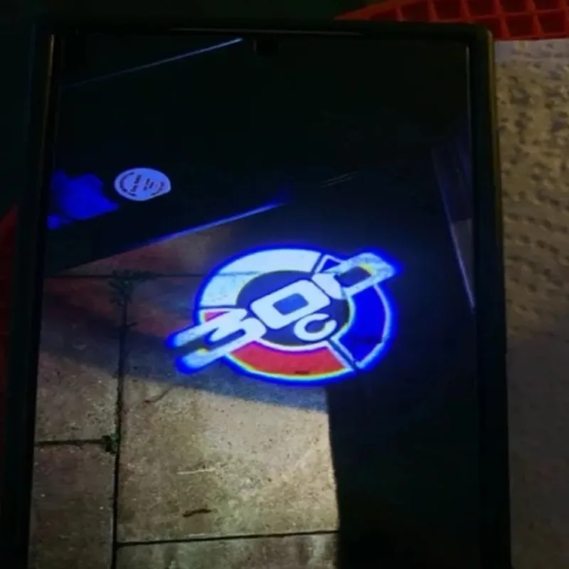 2 stücke Auto Tür LED Logo Lic – Interior Design Logo Bewertung und Preis